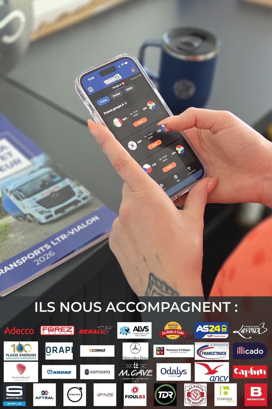 Chez LTR, le sport, c’est aussi une façon de créer du lien ⚽💙